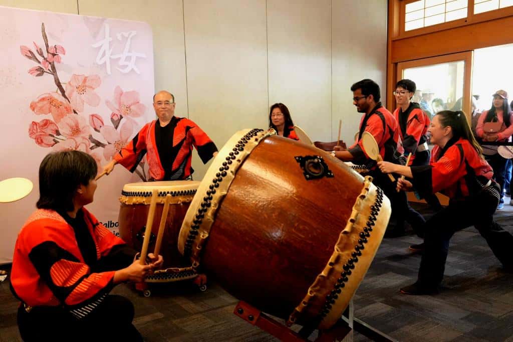 San Diego Taiko at Cherry Blossom